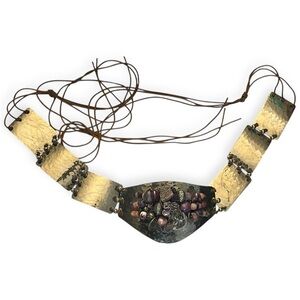 Purple Statement handmade belt